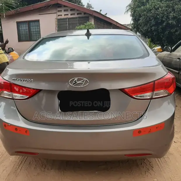 Hyundai Elantra GLS Automatic 2012 - Gray - 1
