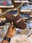 Balenciaga Furry Open Mule Slides - Various Colours - 2