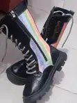 Unisex High Top Boots Size 35 - 1