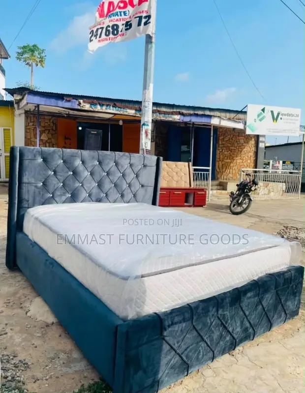 Neat Affordable King Size Bed Frame - 1