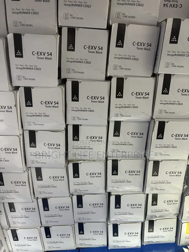 Canon C-EXV 54 Compatible Toner Cartridge Set - 1