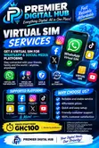 Virtual SIM Services for WhatsApp & Social Media - 2