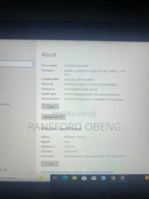 Dell Inspiron 15 5559 Laptop - Intel Core i5, 8GB RAM, 32GB HDD
