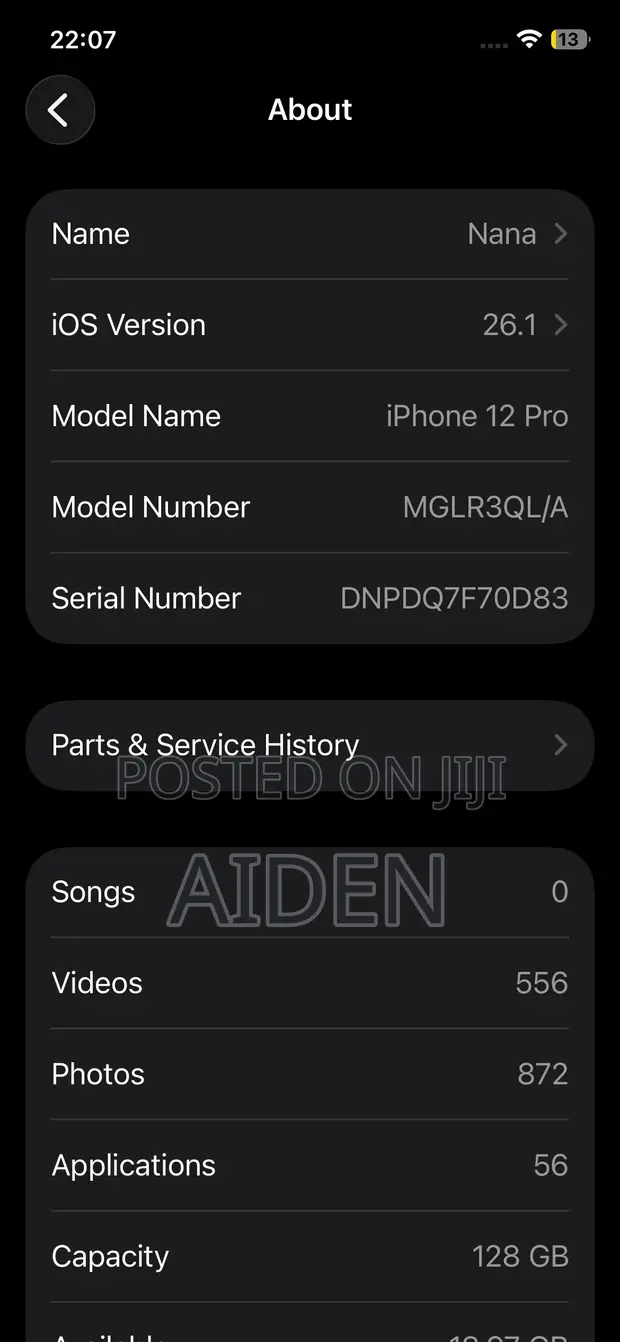Apple iPhone 12 Pro 128GB Blue - 1