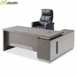 SK Executive Office Desk with Side Cabinet & Ergonomic Chair - 2