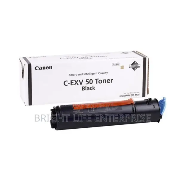 Canon C-EXV 50 Black Toner Cartridge - 1