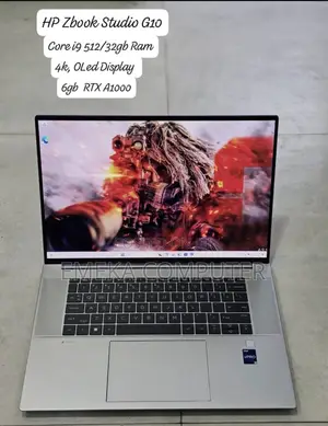 HP ZBook 16 Studio G10 Laptop - Intel Core i9, 32GB RAM, 512GB SSD