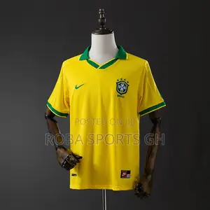 1997/98 Brazil Retro Home Jersey