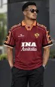 1998/99 AS Roma Retro Home Jersey - 1