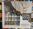 Mikasa 65-Piece 24 Karat Gold on Stainless Steel Cutlery Set - 3