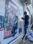 One Way Vision Sticker for Glass Branding - 4