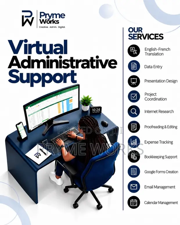 Virtual Assistant, Data Entry & Admin Support - 1