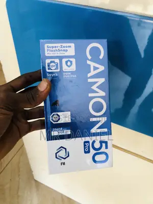 New Tecno Camon 50 Pro 256GB Black