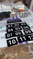 Custom Key Holders & Door Labels - 4