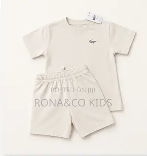 George 2-Piece Cream Toddler Boys Set - Size 5T