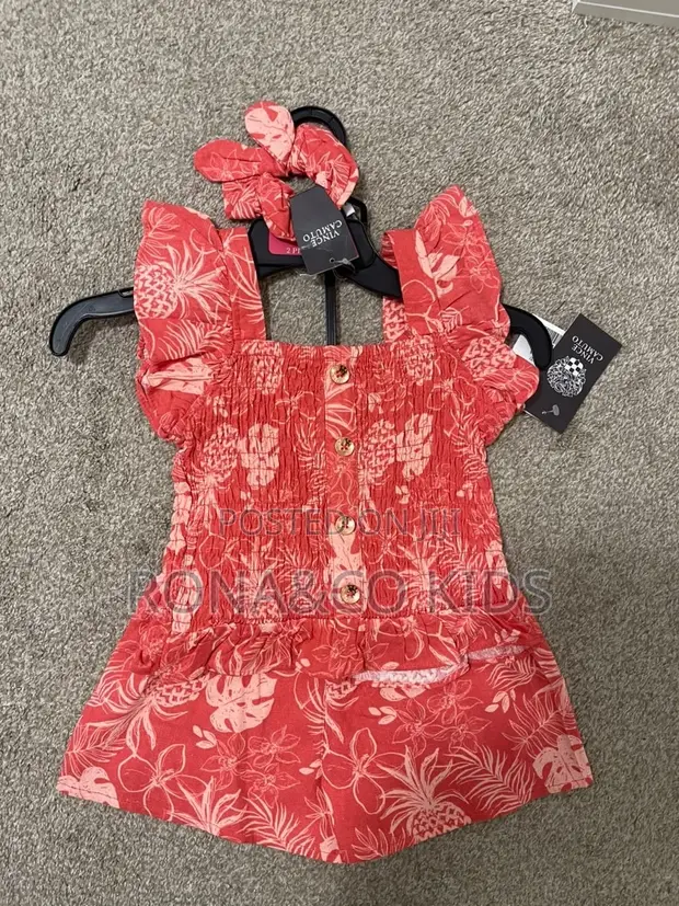 Vince Camuto 3 Piece Girls Set with Headband - 1