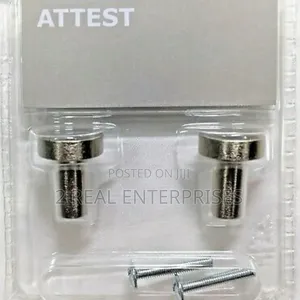 IKEA Attest Stainless Steel Cabinet Door Handles/Knobs (2 Pack)