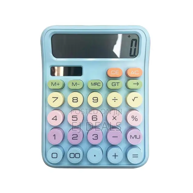 Colorful Electronic Calculator - 1