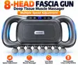 Original 8-Head Fascia Gun - Deep Tissue Muscle Massager - 1