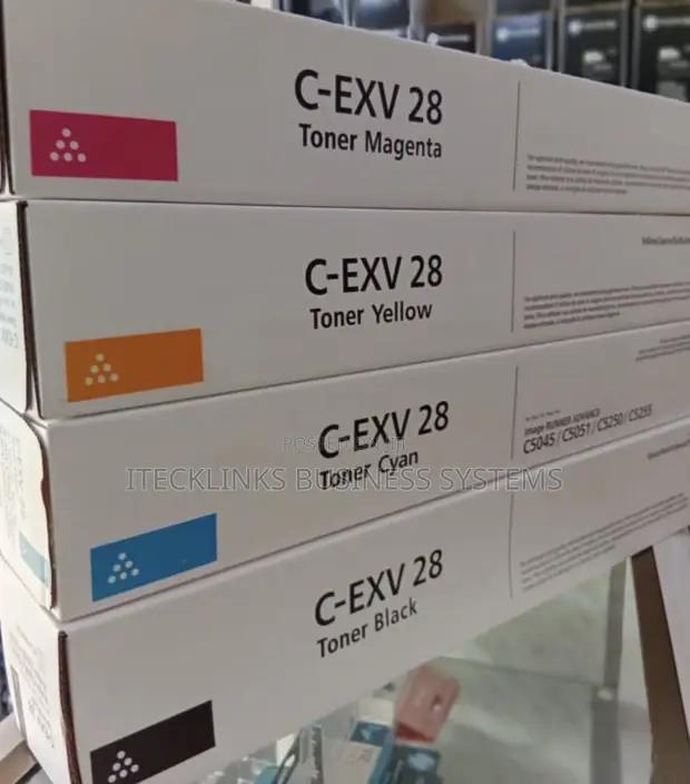 Canon EXV-28 Black Toner Cartridge - 1