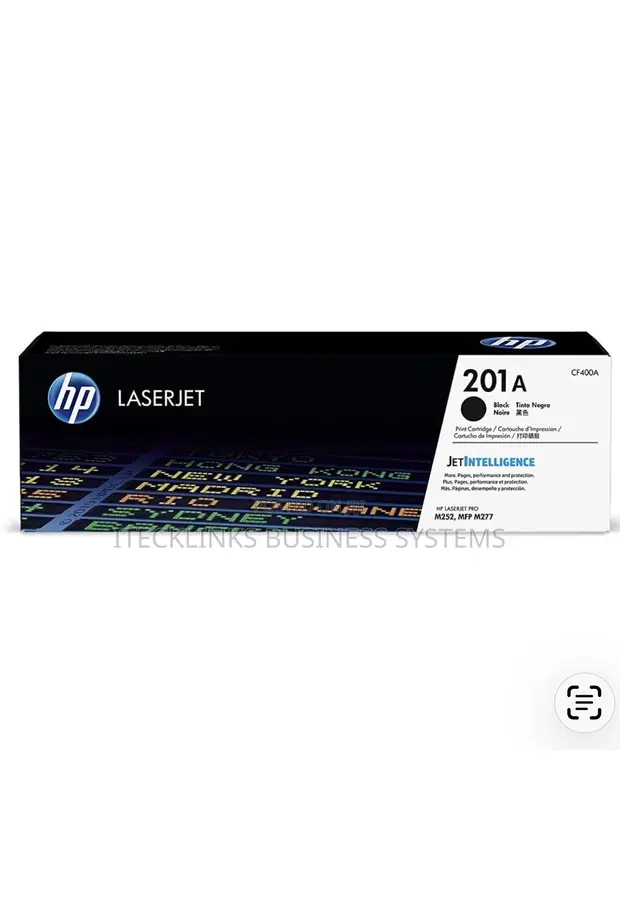 HP 201A Black Toner Cartridge - 1