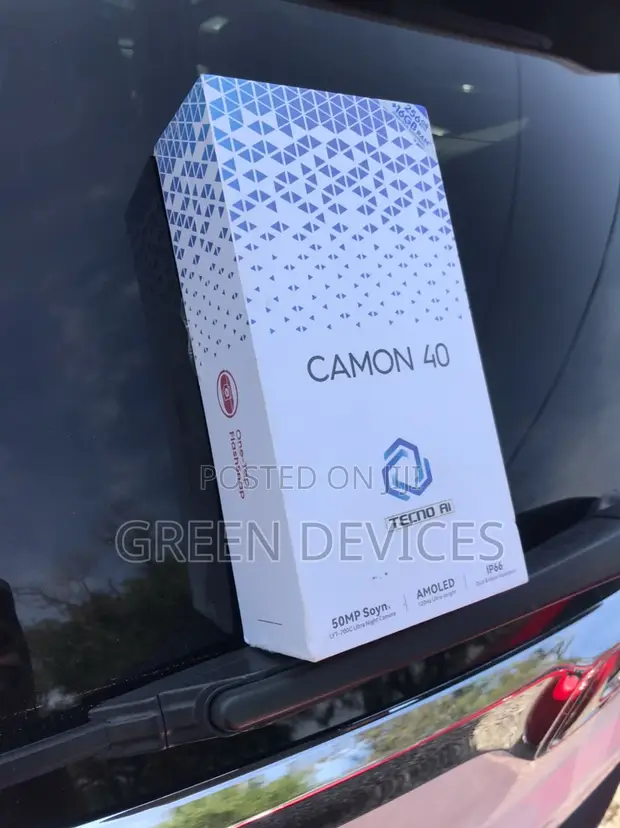 New Tecno Camon 40 256GB Black - 1