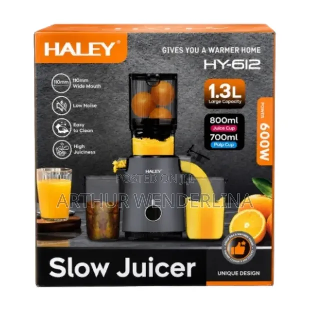 Haley Slow Juicer 1.3 Liters - 1