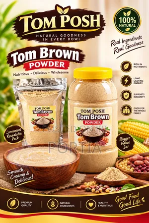 TomPosh Tom Brown Powder