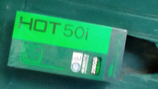 New Infinix Hot 50i 256GB Black - 1