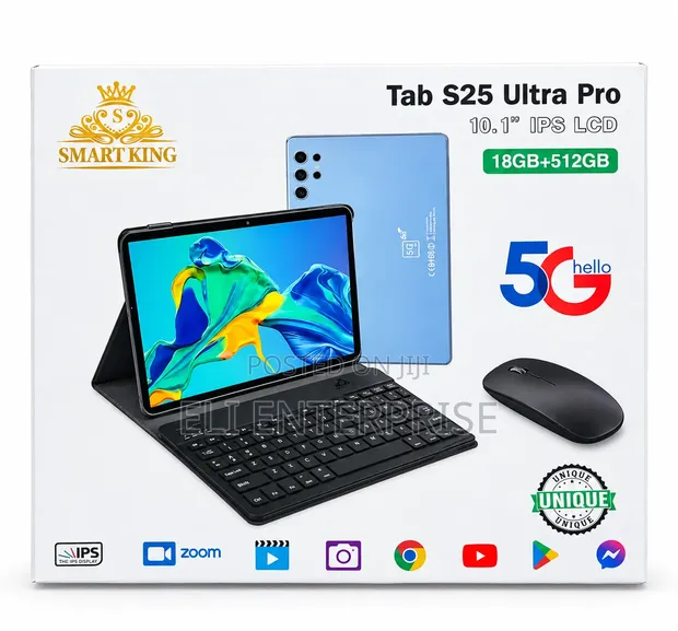 Smart King Tab S25 Ultra Pro 1TB Android Tablet - 1