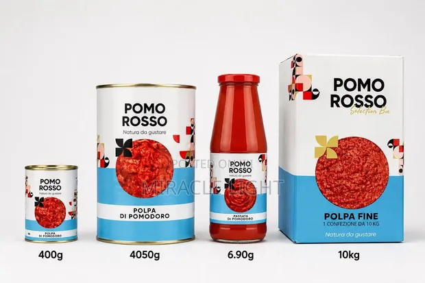 Pomo Rosso Peeled Tomatoes - 1