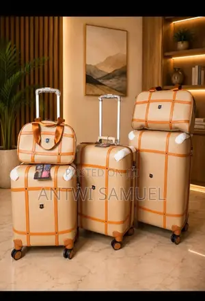 American Tourister Genuine Leather Suitcases