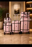 American Tourister Genuine Leather Suitcases - 2