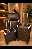 American Tourister Genuine Leather Suitcases - 3