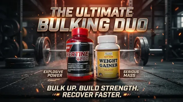 Met-Rx Creatine 4200 & Mass Gainer Combo - 1