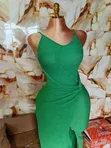Ladies Green Bodycon Dress - 2