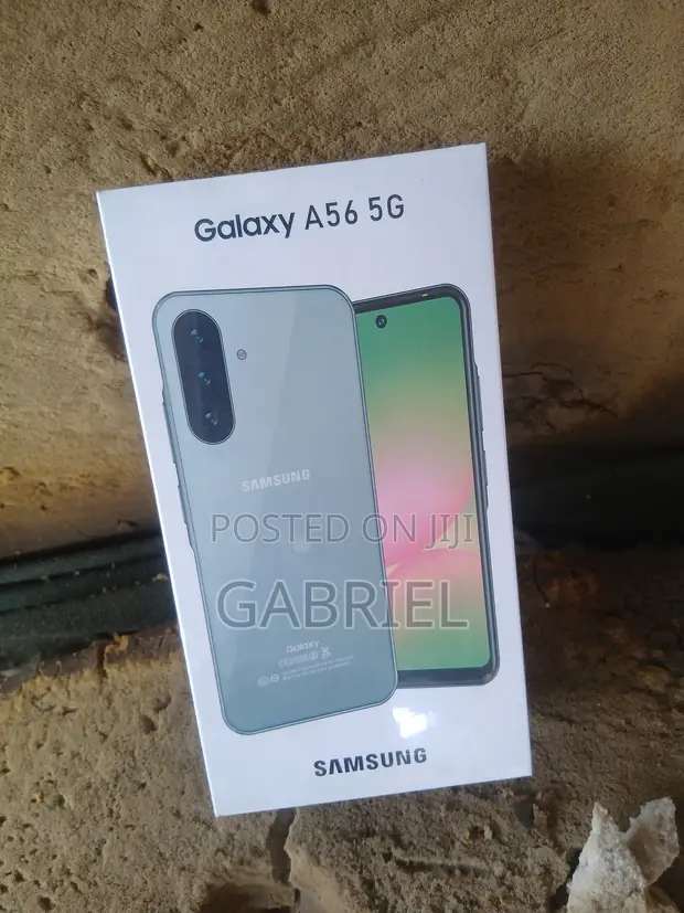 New Samsung Galaxy A56 256GB Black - 1