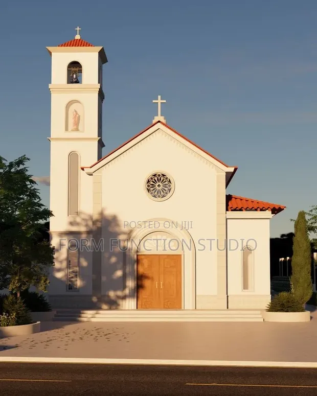 Church Building Plan - Under 10K Sq. Ft. - 1