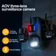3 Lens 4G Solar Security Camera - 2