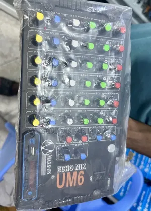 Maxx-on UM6 6-Channel Mixer with Bluetooth & USB