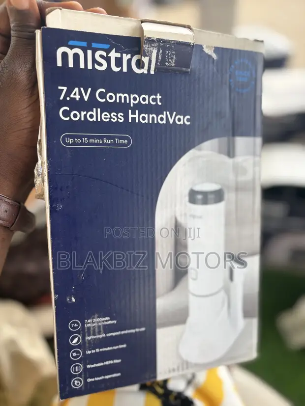 Mistral 7.4V Compact Cordless HandVac - 1