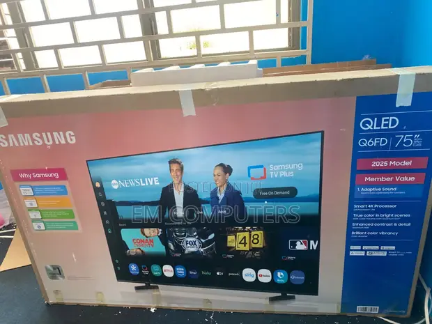 Samsung QLED 75 Inch Smart TV - 1