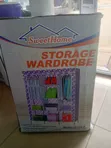 Double Fabric Cover Storage Wardrobe - 2