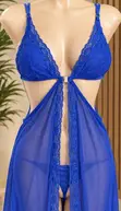 Women's Night Dress/Lingerie - XXL Blue - 2
