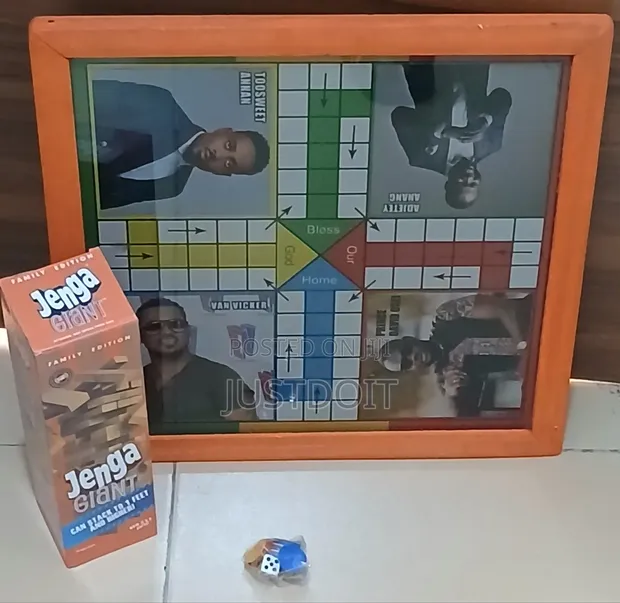 Big Ludo + Giant Jenga Set - 1