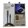 EdgeTech 2-in-1 Standing 240W USB-C to USB-C Fast Charging Cable - 2