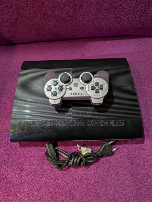 PS3 Super Slim with 10 Games - 1