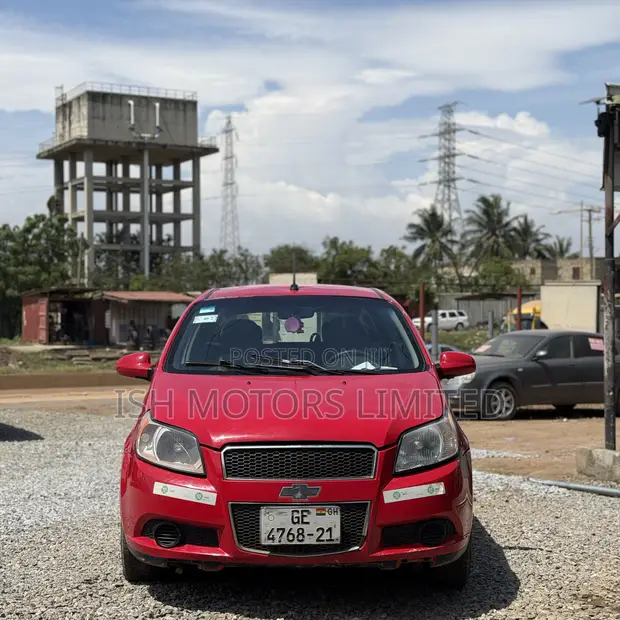 Chevrolet Aveo LS Hatch 2011 Red - 1