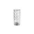 Crystal Diamond-Pattern Glass Vase - 4