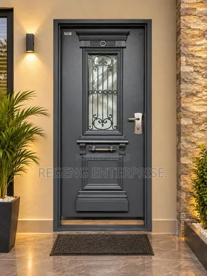 Amsterdam Security Door with Glass